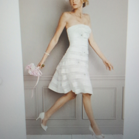 Galina Ivory Wedding Dress, Sz 6 - Picture 2 of 9